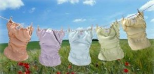 Cloth has a diaper cloth a distinct and lovely appearance.