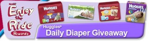 A bundle of diaper wipse is swept by a beautifier.