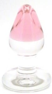 A glassy-typed porn toy that looked incredibly hot and seductive