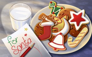 A Santa Claus that I've seen is very unique and pleasant.