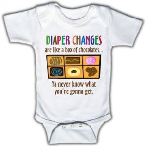 Onesie, not a Diaper Changes T-shirt