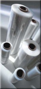 A package of three plastic wrap rolls was present.