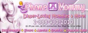 Product Ad Call a Mommy The banner was well designed.
