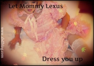 Dressing Up Girl Mommy Lexus looks gorgeous and seductive while donning the lovely dress.