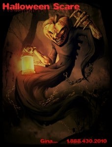 Halloween displays are attractive.