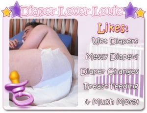 He looks hot and seductive as he lays in bed while donning a white adult diaper.