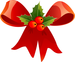 A Holiday Design The design, which was red, is used to create various cards.