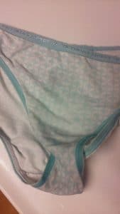 Sissy Panty Wetter, which resembled wit panties, was saved for the photo session.