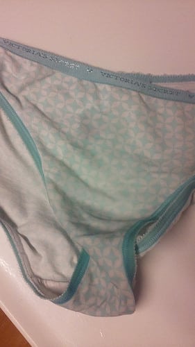 Sissy Panty Wetter, which resembled wit panties, was saved for the photo session.