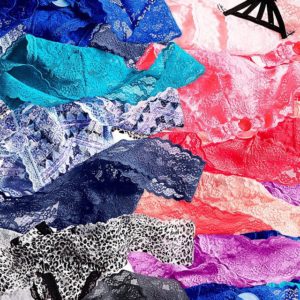 The image features a colourful and sexy pair of pants.