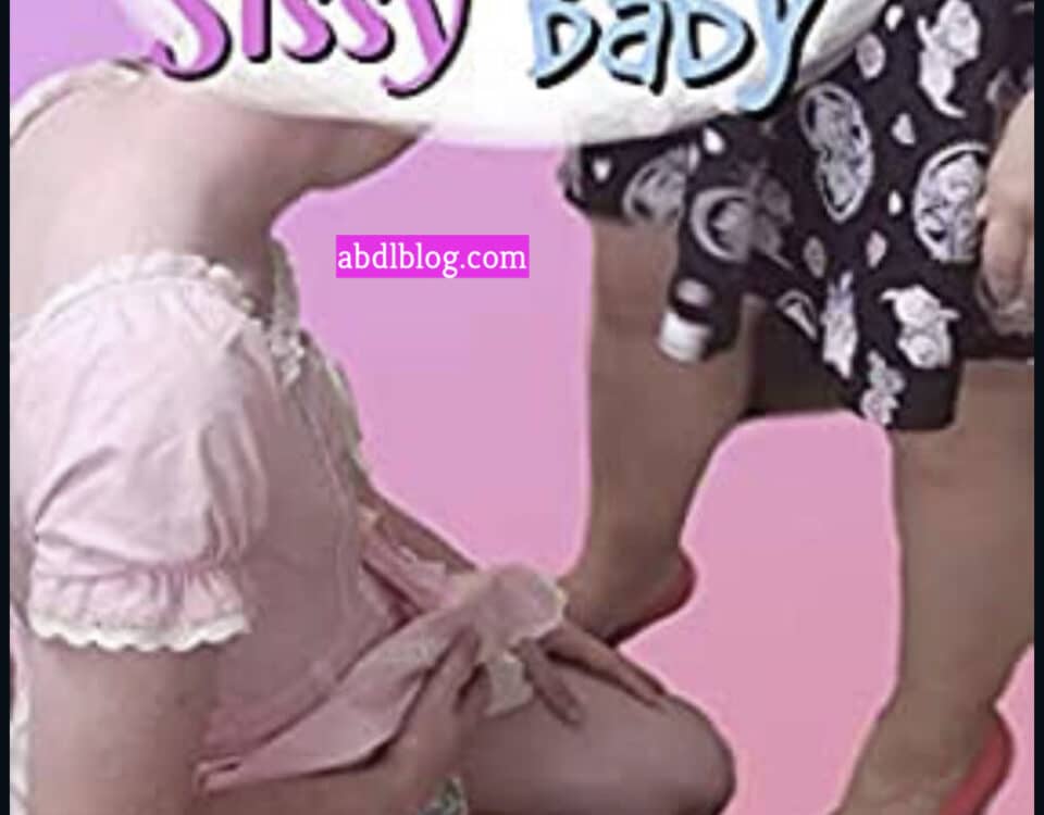 Diaper-covered girlfriend Sissy girl with two other girls, one standing and the other sitting on the floor.