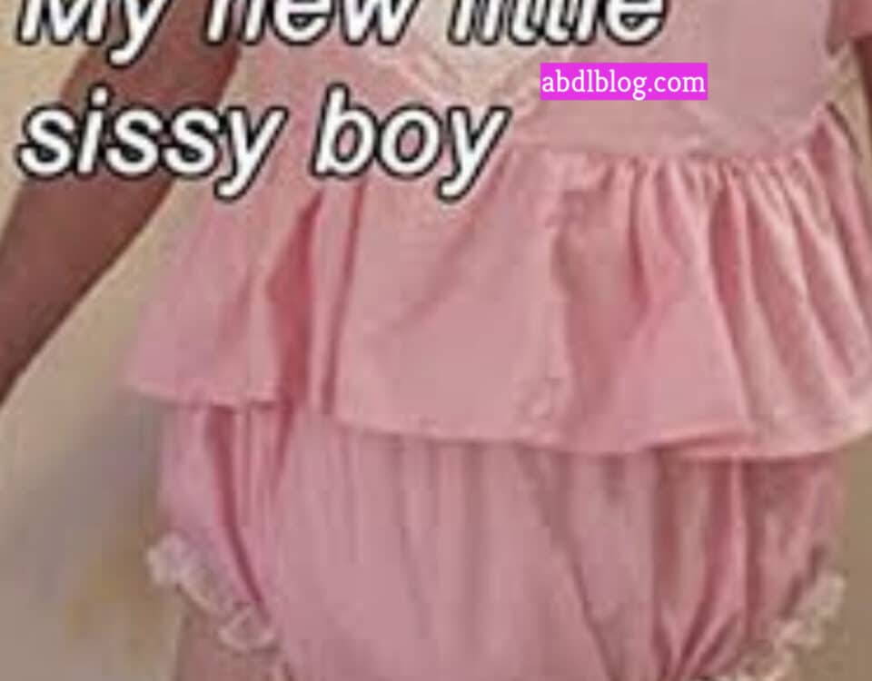 Standing there in the pink diaper is a hot dude.