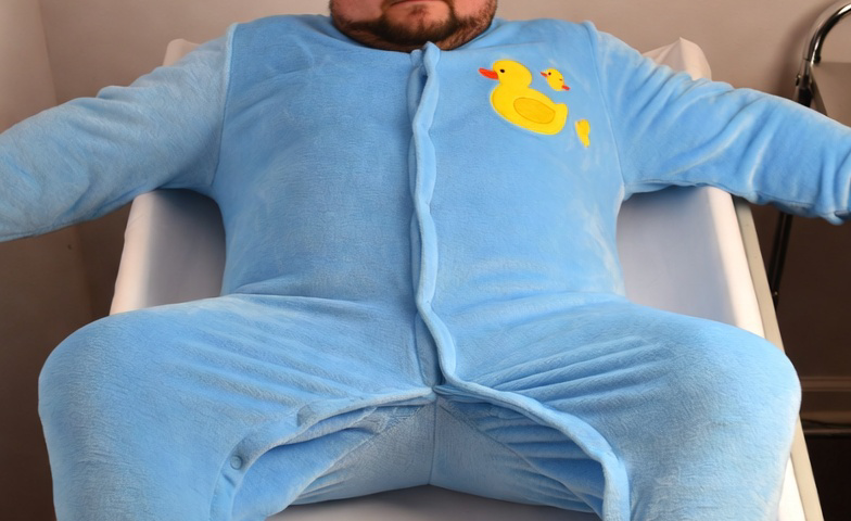 naughty ABDL getting punished
