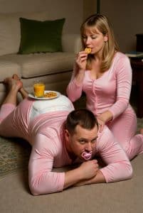 abdl being used as furniture