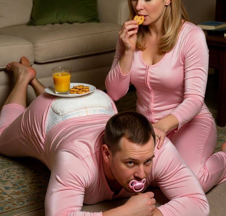 abdl being used as furniture